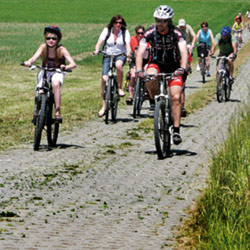 Bild: Mountain Biking am Grünen Band hspace=