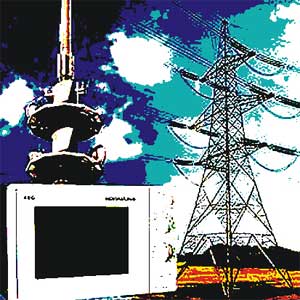 es gibt viele Quellen für Elektrosmog